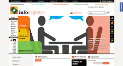 Desktop Screenshot of info-migrator.pl